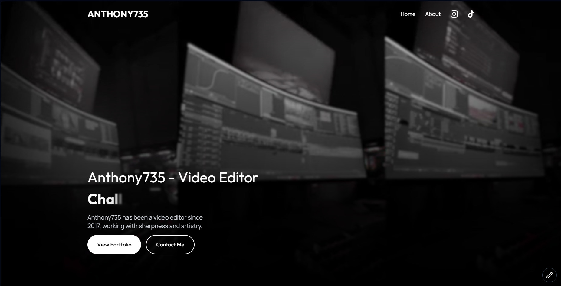 Anthony735 Portfolio Website